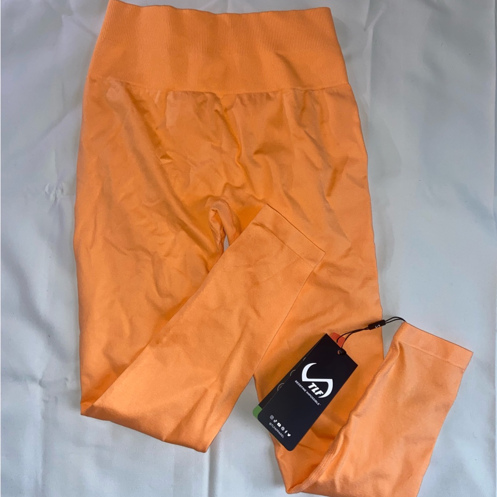 TLF Orange Leggings NWT